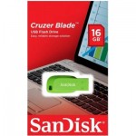 Огляд USB флеш накопичувач SanDisk 16GB Cruzer Blade Green USB 2.0 (SDCZ50C-016G-B35GE): характеристики, відгуки, ціни.
