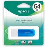 Огляд USB флеш накопичувач Apacer 64GB AH23A White USB 2.0 (AP64GAH23AW-1): характеристики, відгуки, ціни.
