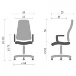 Огляд Офісне крісло Аклас Арси PL TILT Оранжевое (12477): характеристики, відгуки, ціни.