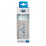 Огляд Пляшечка для годування Canpol babies антиколькова EasyStart Newborn baby 240мл (35/217_blu): характеристики, відгуки, ціни.