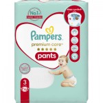 Огляд Підгузки Pampers Premium Care Pants Midi Розмір 3 70 шт (8001090759955): характеристики, відгуки, ціни.