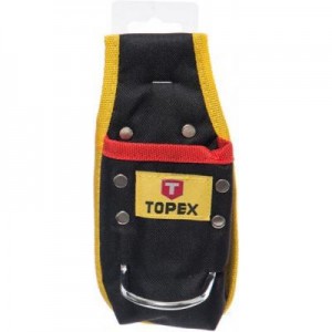 Огляд Сумка для інструмента Topex карман для інструменту з петлею для молотка (79R420): характеристики, відгуки, ціни.