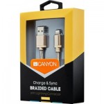 Огляд Дата кабель USB 2.0 AM to Lightning 1.0m MFI Golden Canyon (CNS-MFIC3GO): характеристики, відгуки, ціни.