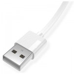 Огляд Дата кабель USB 2.0 AM to Micro 5P 1.2m Nets T-M801 White T-Phox (T-M801 white): характеристики, відгуки, ціни.