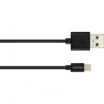 Огляд Дата кабель USB 2.0 AM to Lightning 1.0m MFI Black Canyon (CNS-MFICAB01B): характеристики, відгуки, ціни.