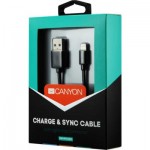 Огляд Дата кабель USB 2.0 AM to Lightning 1.0m MFI Black Canyon (CNS-MFICAB01B): характеристики, відгуки, ціни.