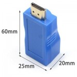 Огляд Перехідник HDMI к кабелю RJ45 (Patch Cord) 30m Extradigital (KBH1754): характеристики, відгуки, ціни.