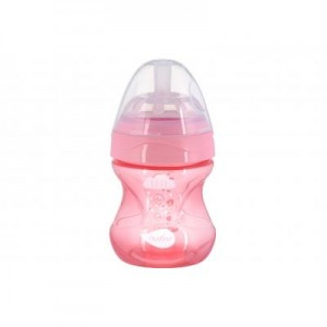 Огляд Пляшечка для годування Nuvita Mimic Cool 150мл рожева (NV6012PINK): характеристики, відгуки, ціни.