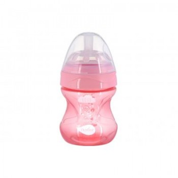 Пляшечка для годування Nuvita Mimic Cool 150мл рожева (NV6012PINK)