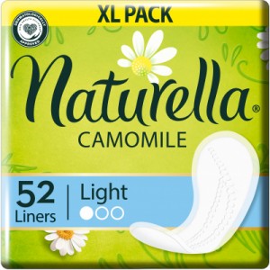 Огляд Щоденні прокладки Naturella Camomile Light 52 шт. (8001090604040): характеристики, відгуки, ціни.