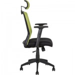 Огляд Офісне крісло OEM BRAVO black-green (21144): характеристики, відгуки, ціни.