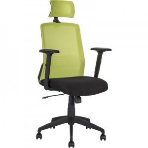 Огляд Офісне крісло OEM BRAVO black-green (21144): характеристики, відгуки, ціни.