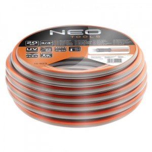 Огляд Шланг для поливу Neo Tools 3/4 "x 20 m, 4-шар. Optima (15-823): характеристики, відгуки, ціни.