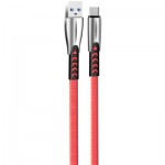 Огляд Дата кабель USB 2.0 AM to Type-C 1.0m zinc alloy red ColorWay (CW-CBUC012-RD): характеристики, відгуки, ціни.