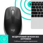 Огляд Мишка Logitech M190 Mid Grey (910-005906): характеристики, відгуки, ціни.