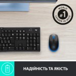 Огляд Мишка Logitech M190 Blue (910-005907): характеристики, відгуки, ціни.