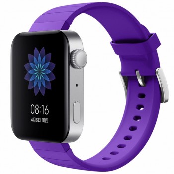 Ремінець для смарт-годин BeCover Silicone для Xiaomi Mi Watch Purple (704519)
