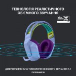 Огляд Навушники Logitech G733 Lightspeed Wireless RGB Gaming Headset Lilac (981-000890): характеристики, відгуки, ціни.