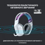 Огляд Навушники Logitech G733 Lightspeed Wireless RGB Gaming Headset White (981-000883): характеристики, відгуки, ціни.