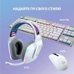 Огляд Навушники Logitech G733 Lightspeed Wireless RGB Gaming Headset White (981-000883): характеристики, відгуки, ціни.