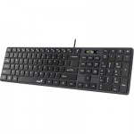 Огляд Клавіатура Genius SlimStar 126 USB Black Ukr (31310017407): характеристики, відгуки, ціни.