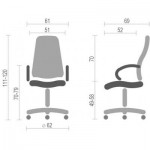 Огляд Офісне крісло Аклас Анхель PL TILT чорно-помаранчевий (20994): характеристики, відгуки, ціни.