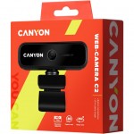 Огляд Веб-камера Canyon C2 720p HD Black (CNE-HWC2): характеристики, відгуки, ціни.