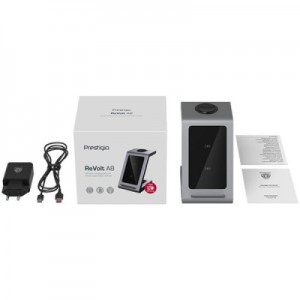 Огляд Зарядний пристрій Prestigio ReVolt A8 3-in-1 wireless charging station for iPhone, Apple (PCS108A_SG): характеристики, відгуки, ціни.