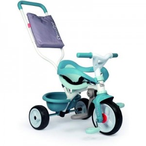 Огляд Дитячий велосипед Smoby Be Move Комфорт 3 в 1 блакитний (740414): характеристики, відгуки, ціни.