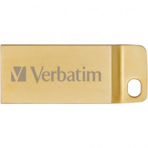 Огляд USB флеш накопичувач Verbatim 64GB Metal Executive Gold USB 3.0 (99106): характеристики, відгуки, ціни.