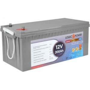 Огляд Батарея до ДБЖ LogicPower LPN-GL 12В 200 Ач (13720): характеристики, відгуки, ціни.