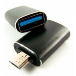 Огляд Перехідник OTG USB - Micro-USB black Dengos (ADP-017): характеристики, відгуки, ціни.