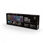 Огляд Клавіатура Vinga KBGM-100 LED Blue Switch USB Black (KBGM-100 Black): характеристики, відгуки, ціни.