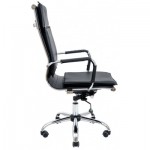 Огляд Офісне крісло Richman Гаваи Хром к/з чорний (IM0000038): характеристики, відгуки, ціни.