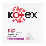 Огляд Щоденні прокладки Kotex Deo Super 52 шт. (5029053548685): характеристики, відгуки, ціни.