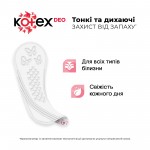 Огляд Щоденні прокладки Kotex Deo Super 52 шт. (5029053548685): характеристики, відгуки, ціни.