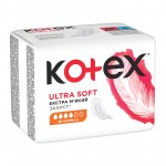 Огляд Гігієнічні прокладки Kotex Ultra Soft Normal 10 шт. (5029053542669): характеристики, відгуки, ціни.
