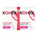 Огляд Гігієнічні прокладки Kotex Ultra Soft Super 16 шт. (5029053542690): характеристики, відгуки, ціни.