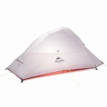 Огляд Намет Naturehike Сloud Up 2 Updated NH17T001-T 20D Grey/Red (6927595730560): характеристики, відгуки, ціни.