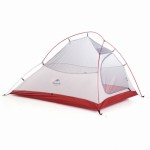 Огляд Намет Naturehike Сloud Up 2 Updated NH17T001-T 20D Grey/Red (6927595730560): характеристики, відгуки, ціни.