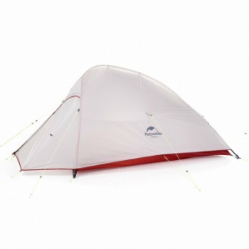 Намет Naturehike Сloud Up 2 Updated NH17T001-T 20D Grey/Red (6927595730560)
