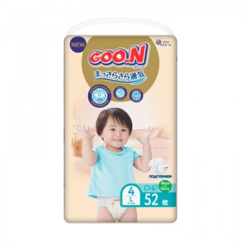 Підгузок GOO.N Premium Soft 9-14 кг розмір L на липучках 52 шт (863225)