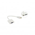 Огляд Перехідник HDMI M to VGA F (з кабелями аудіо і живлення від USB) ST-Lab (U-990 white): характеристики, відгуки, ціни.