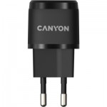 Огляд Зарядний пристрій Canyon PD 20W black (CNE-CHA20B05): характеристики, відгуки, ціни.