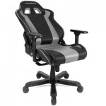 Огляд Крісло ігрове DXRacer King Black-grey (GC-K99-NG-A3-01-NVF): характеристики, відгуки, ціни.