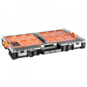 Огляд Ящик для інструментів Neo Tools органайзер для модульної системи, 531x379x77 мм (84-287): характеристики, відгуки, ціни.