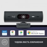 Огляд Веб-камера Logitech Brio 500 Graphite (960-001422): характеристики, відгуки, ціни.