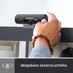 Огляд Веб-камера Logitech Brio 500 Graphite (960-001422): характеристики, відгуки, ціни.