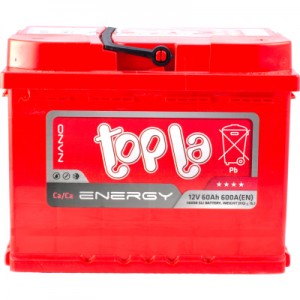 Автомобільний акумулятор Topla 60 Ah/12V Energy Euro (108 060)