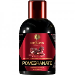 Огляд Шампунь Dalas Pomegranate з олією гранатових кісточок та натуральною кокосовою олією 500 г (4260637729323): характеристики, відгуки, ціни.